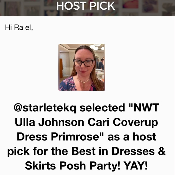 ๐บ๐HP๐๐บ NWT Ulla Johnson Cari Coverup Dress Primrose - Picture 16 of 16